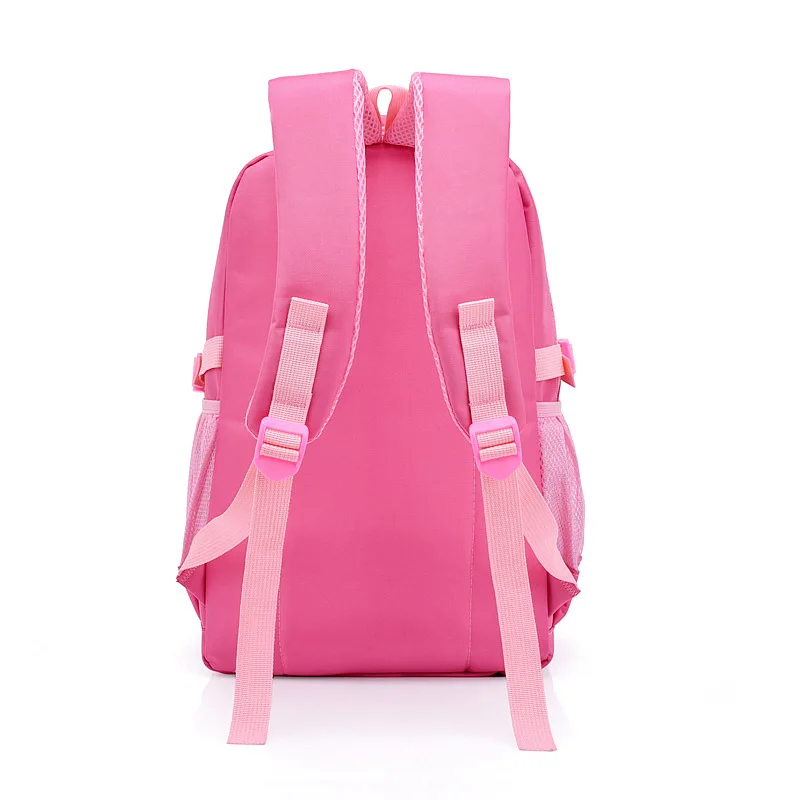 Beautiful Pink Bow Girl School Bag High Quality Nylon Waterproof Backpack Cute Girls Schoolbags Backpacks Mochila Escolar | Багаж и сумки