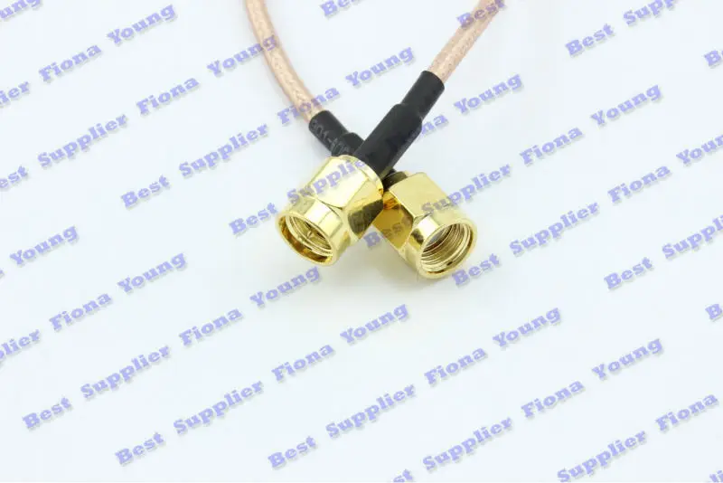 5 предметов/партия прямые Goldplated SMA разъем для RP коаксиальный Расширение Пигтейл