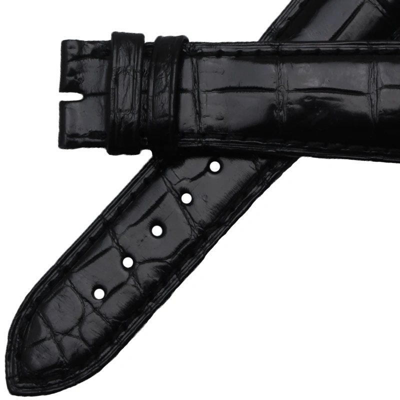 Ремешок Аллигатор для наручных часов роскошный брендовый браслет с изогнутым