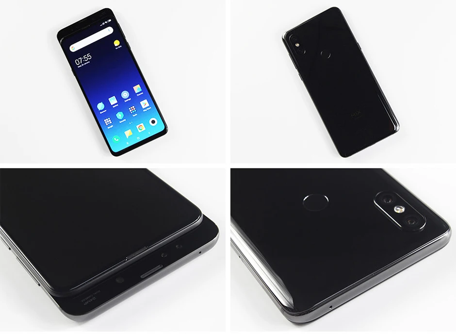 Глобальная версия Xiaomi mi x 3 6 GB 128 GB 6,3" Silder полноэкранный мобильный телефон Snapdragon 845 Восьмиядерный двойной 12 МП Беспроводное зарядное устройство