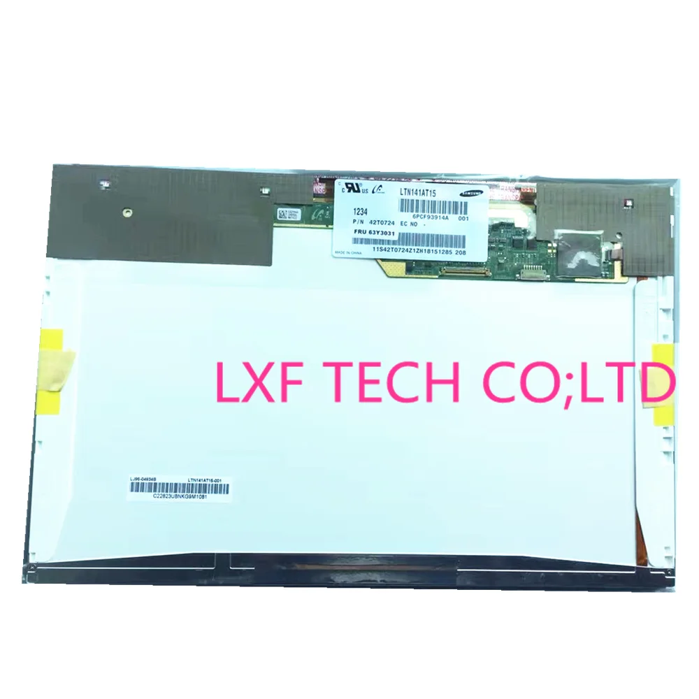 

14.1''LCD LED screen LTN141AT15 LP141WX5 TLP3 N141I6-L03 B141EW05 V.4 for IBM T410 T410i for lenovo E46L E46A T410