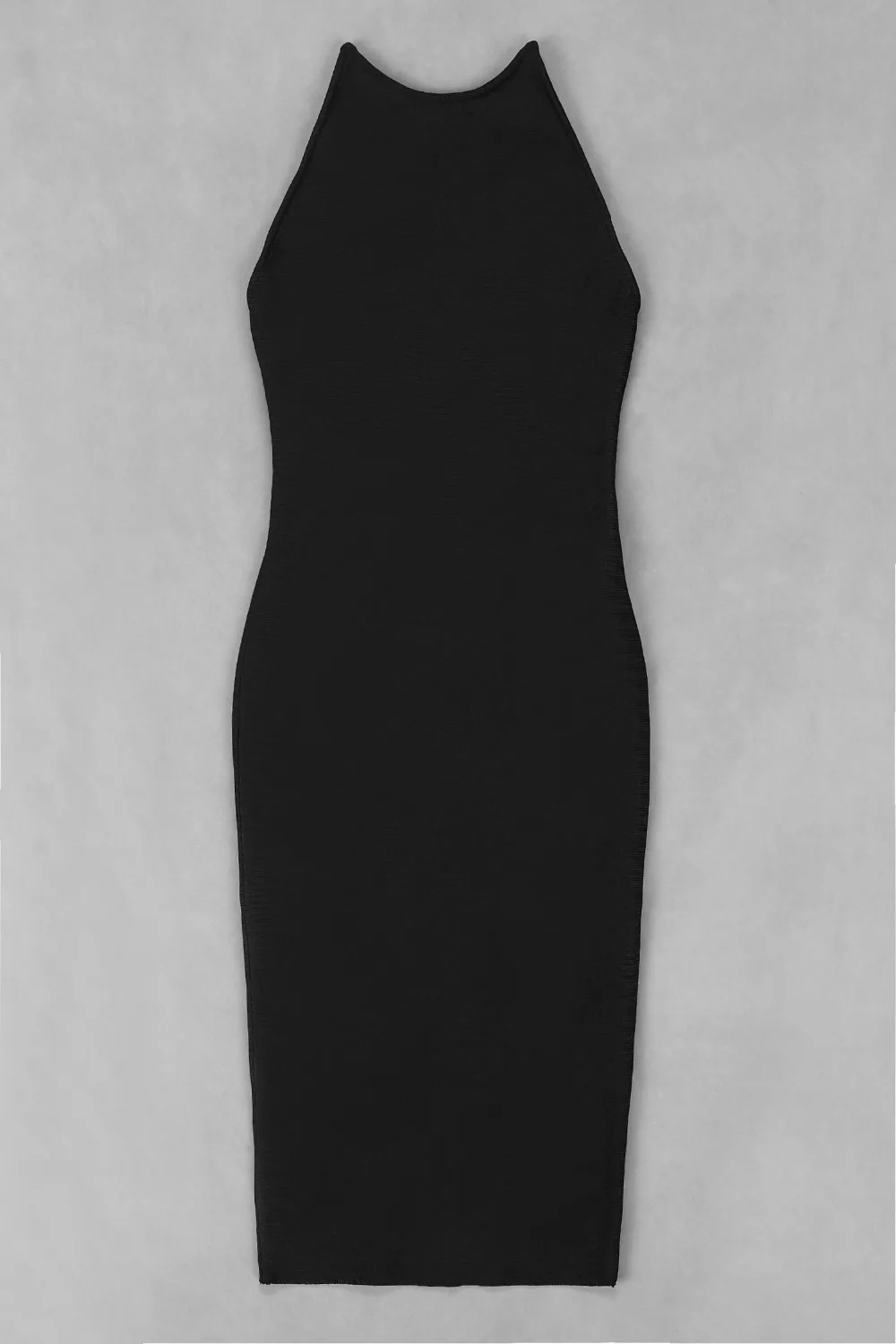 2018 New black o neck Knee-Length Sleeveless Summer Elegant Party Dresses Zipper backless Bandage Woman Sexy Bodycon Dress | Женская