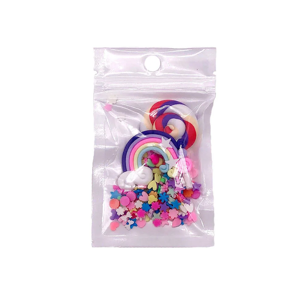 Slime Toy -E DIY 20 г клейкие аксессуары глина разбрызгивает украшение для слизи наполнитель поставки имитация шоколада торт десерт частицы грязи игрушка подарок - Цвет: Slime Toy -E