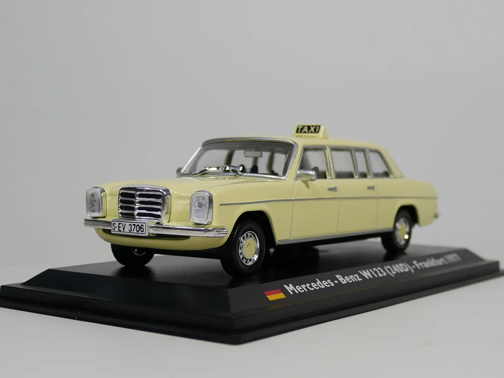 Leo модель 1:43 Германия такси Frankfurt 1977 W123 (240D) литья под давлением автомобиля| |