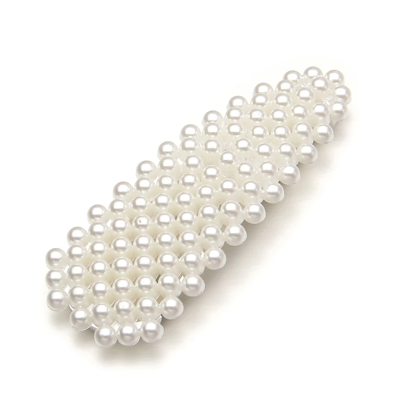 Hair Clip528 ZOSHI, Новое поступление, модное массивное роскошное ожерелье с подвеской из искусственного жемчуга, Золотое колье, массивное ювелирное изделие для женщин - Окраска металла: Hair Clip528