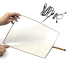 Монитор с резистивным стеклом 12,1 дюйма, двойной Мягкий сенсорный экран с USB-контроллером, 4 провода, 260*200, поддержка win7win8