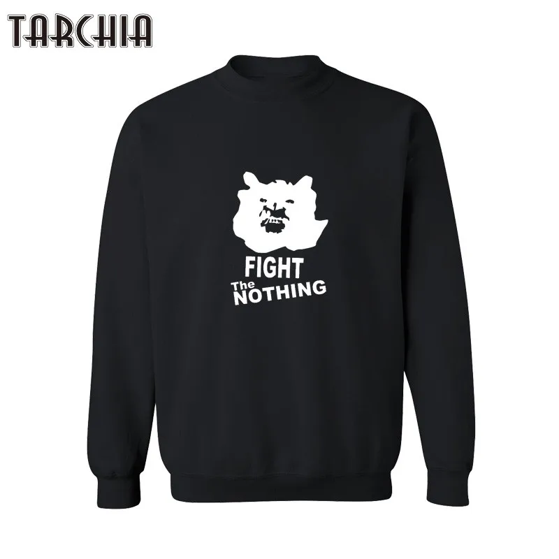 TARCHIA 2021 Толстовка Harajuku модный принт бороться с ничего не свитшоты на осень
