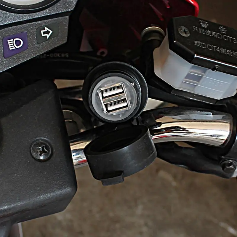 DC 12 V 24 двойной USB зарядное устройство гнездо крепление морской с проводами