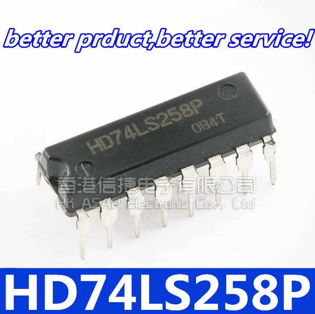 Бесплатная доставка 10 шт./лот SN74LS258N 74LS258AN HD74LS258P HD74LS258 74LS258 74LS258P DIP-16 | Электроника