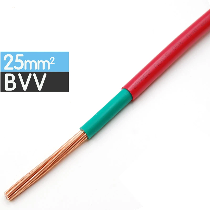 BVV 25mm квадратный мягкий кабель в оболочке домашние инструменты