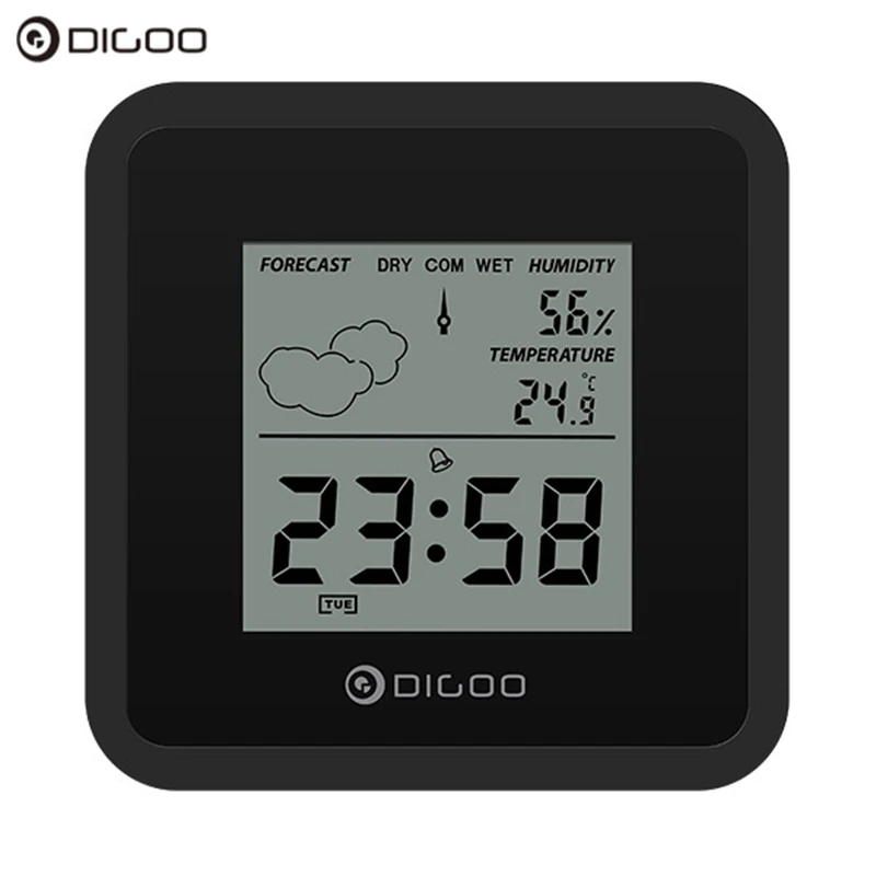 Digoo DG FC25 мини всемогущая Метеостанция гигрометр термометр датчик прогноза
