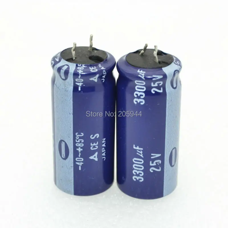 2 шт. Matsushita S 3300 мкФ 25 В электролитический конденсатор 4305|capacitor|capacitor supercapacitor ups |