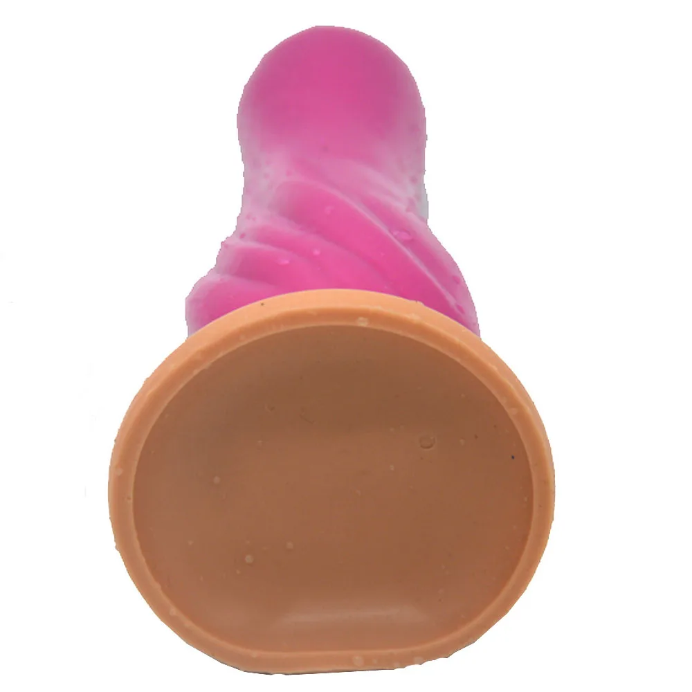 FAAK силиконовая Анальная пробка с присоской анус массаж попа фаршированный