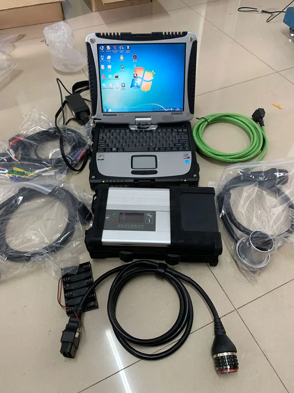 Диагностический инструмент veдиаметр/X/DAS/DTS для ноутбука CF19 2021 03 в MB SD Connect C5 STAR с