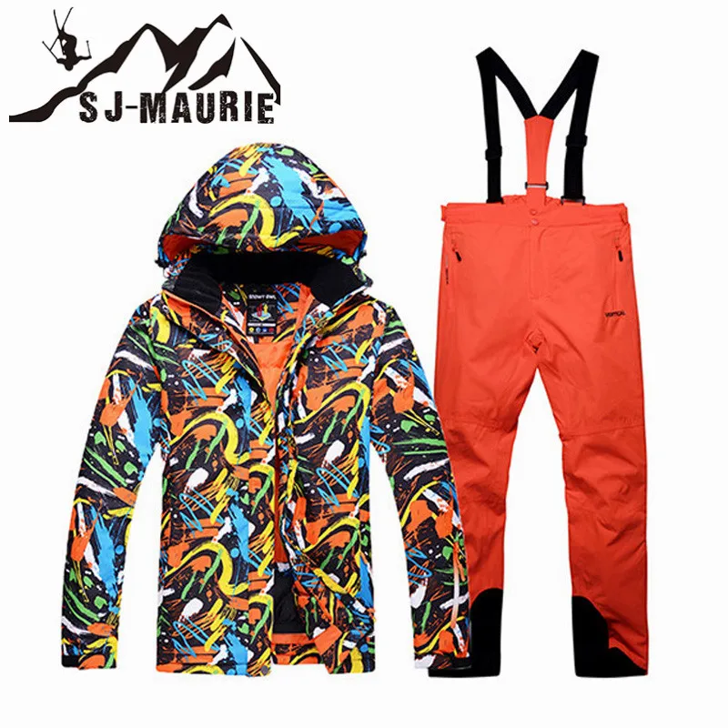 Зимний лыжный костюм женские брендовые высококачественные лыжные куртки и брюки
