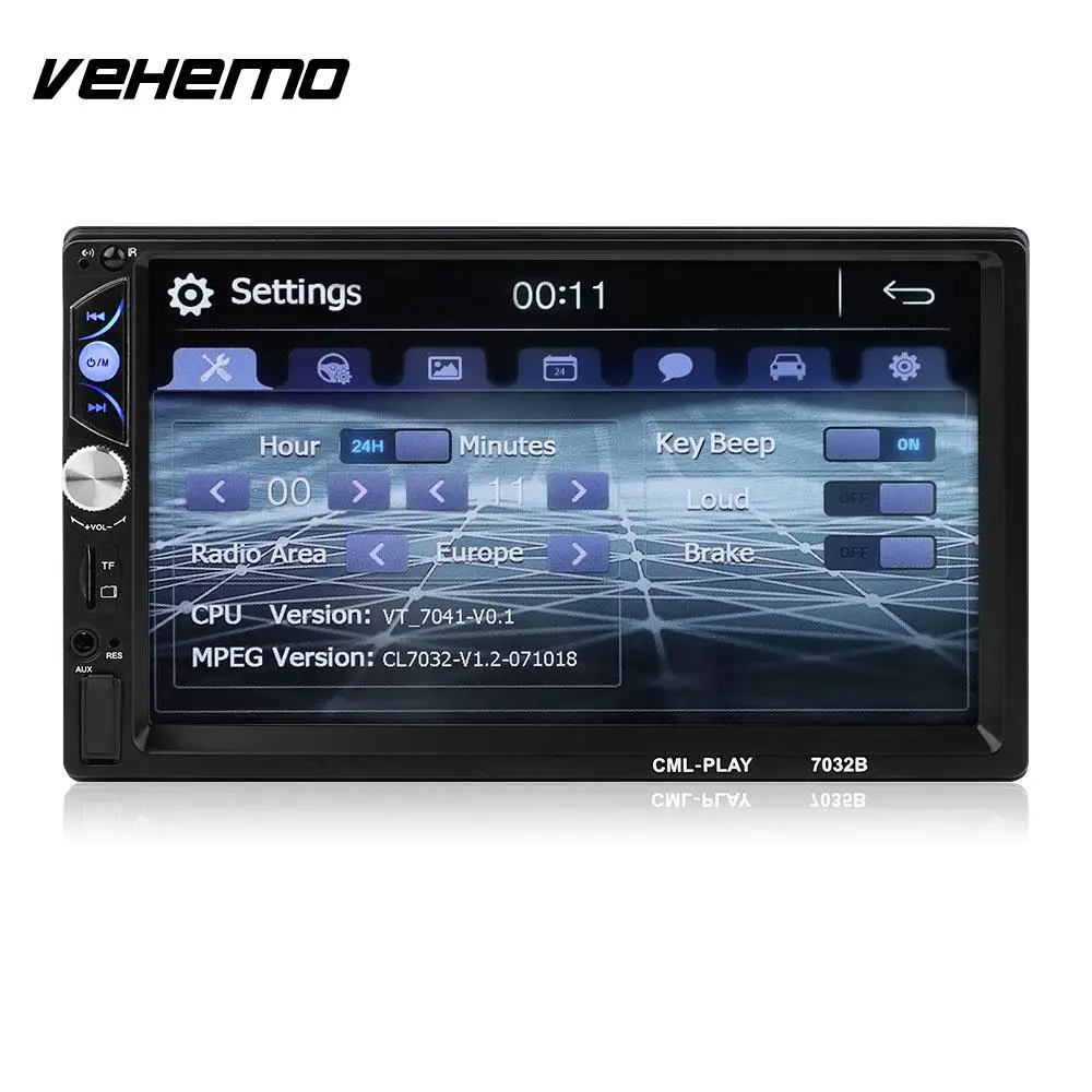 FM/USB/AUX автомобильный MP5 плеер радио авто смарт-fm-радио гибкие ЖК-дисплей Сенсорный
