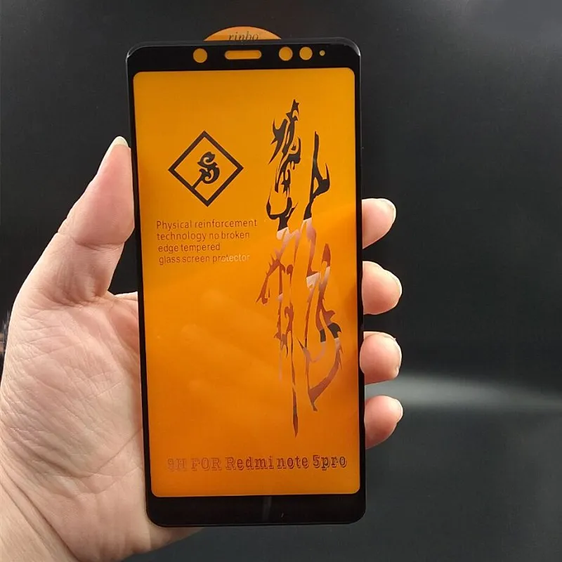 5D защита для экрана закаленное стекло Xiaomi Redmi Note 4X 6 6a Pro Защитное 5 Plus S2 Mi8 SE пленка |