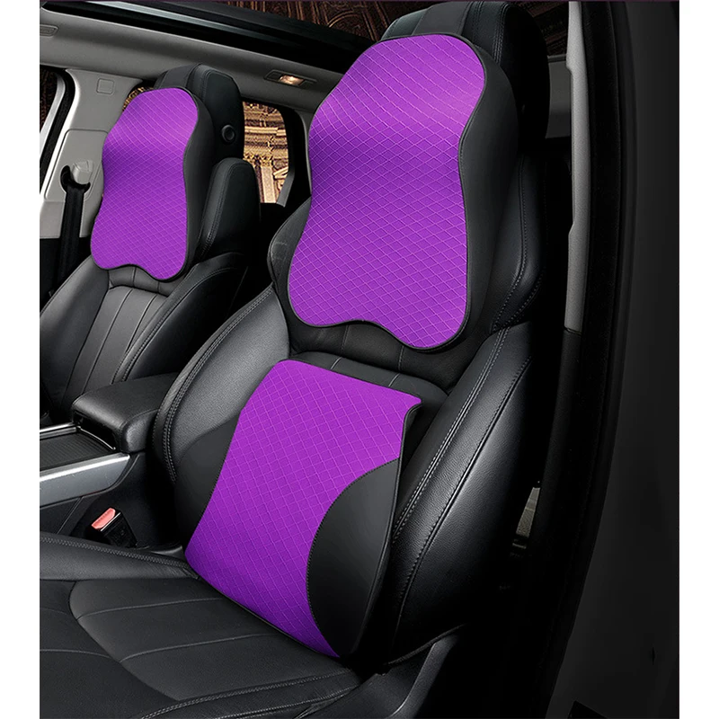 Brand New Space Memory Cotton Car Seat Head Neck Rest Cushion Support Pillow Universal Single pcs Headrest Waist | Дом и сад