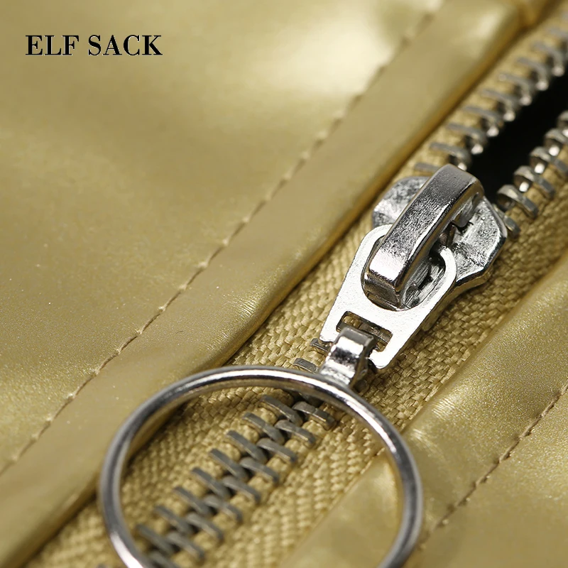 ELFSACK, осенняя Новинка, Женская юбка, однотонная, повседневная, Femme, мини-юбки, Ins стиль, из искусственной кожи, сексуальные женские юбки, уличная одежда