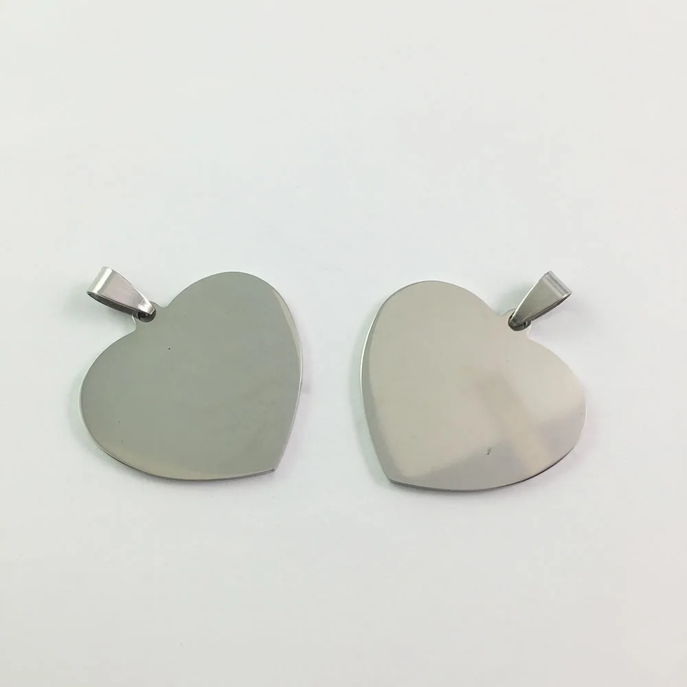 50 шт./партия подвески для домашних животных из нержавеющей стали