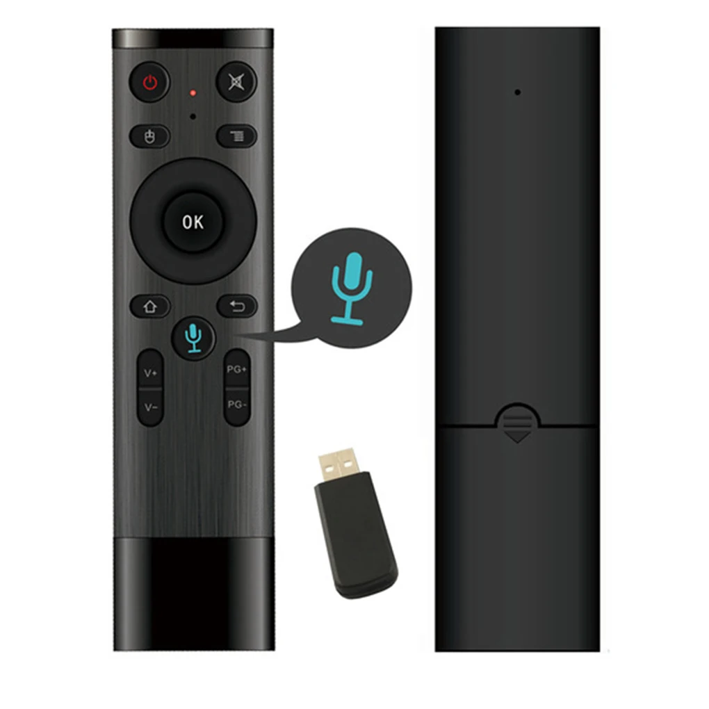 Q5 Голосовое управление Fly Air Mouse для Gyro Sensing Game 2 4 GHz беспроводной микрофон Пульт