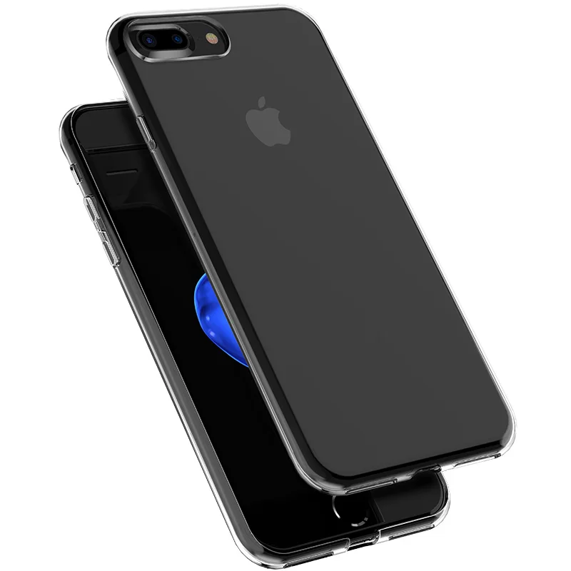 Для iphone X XS XR MAX прозрачный мягкий ТПУ резиновый ударопрочный Ультратонкий