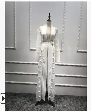 1 шт./Лот Повседневный Кардиган для взрослых Цветочный халат турецкий Дубай