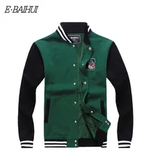 E-BAIHUI, Брендовые мужские толстовки и свитшоты, Moleton Masculino, хлопковая куртка, толстовки, мужские свитшоты, спортивный костюм Swag WY004