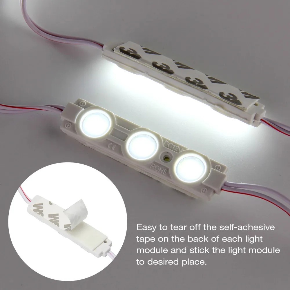 Светодиодный светильник полоска комплект с лампой модулем 5630 SMD косметическое