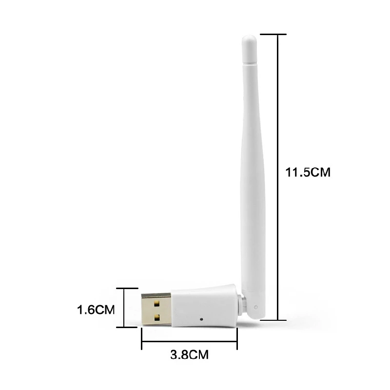 USB Wi-Fi адаптер 150 Мбит/с ультрабыстрый внешний беспроводной портативный приемник |