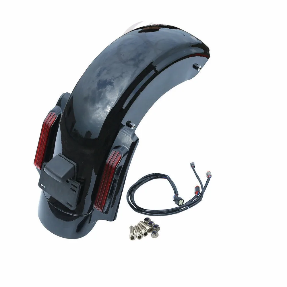 Мотоцикл светодиодный CVO заднее крыло системы для Harley Touring Electra Street Glide Road King Road Glide Ультра ограниченный