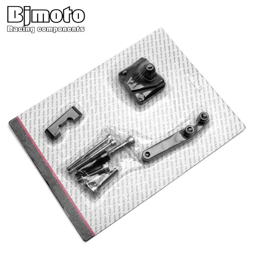 

Bjmoto Motorcycle NINJA250R Steering Damper Stabilize Bracket Mount Kit Motobike Support For Kawasaki NINJA 250R EX250 2008-2012