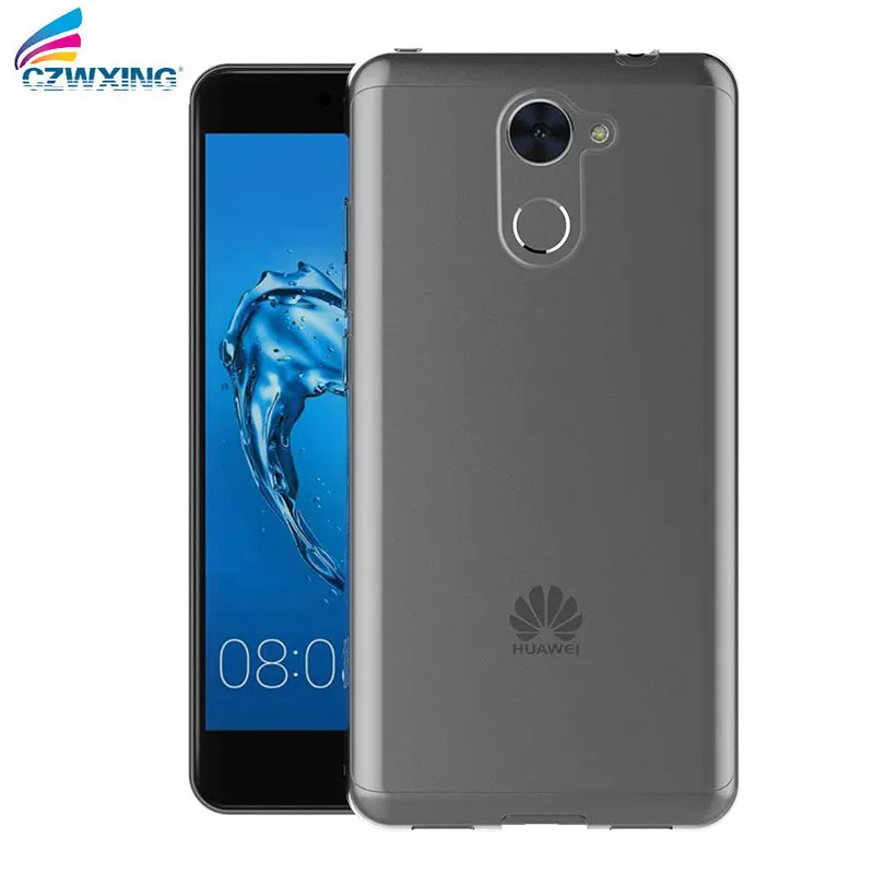 For Huawei Y7 Prime Case 5.5 Silicone Transparent TPU Phone 2017 Y7prime TRT-L21 TRT-L53 Back Cover | Мобильные телефоны и
