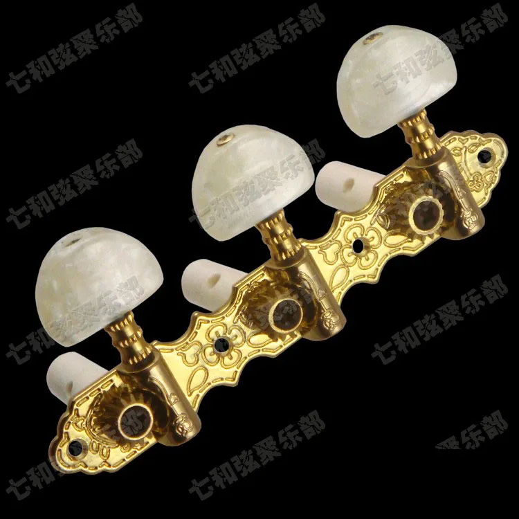 Набор из 2 предметов золотистые Классические гитарные колышки для настройки