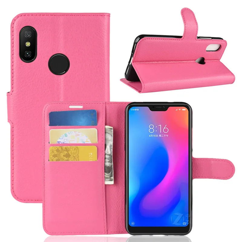 Красный mi Note 7 Чехол красный mi 6A 6 кожаный флип-чехол для телефона для Xiao mi 9T mi 9 se 8 A3 A2 lite красный mi Go 8T Note 5 6 8 Pro Global Cover