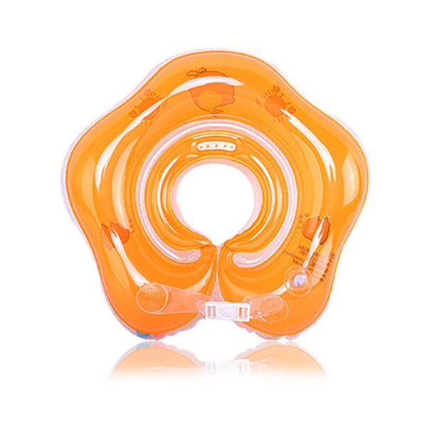 Детское надувное кольцо для купания круг шея плавающие колеса бассейна летняя