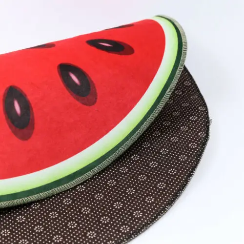 Детские ковры теплые абстрактные детские летние с 3D принтом фруктов лимона арбуз