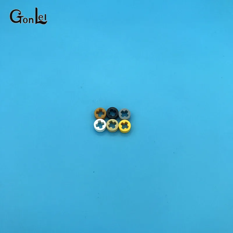 100 шт./лот TECHNIC MOC части кирпича 1/2 втулки DIY блоки собрать частицы набор совместим с