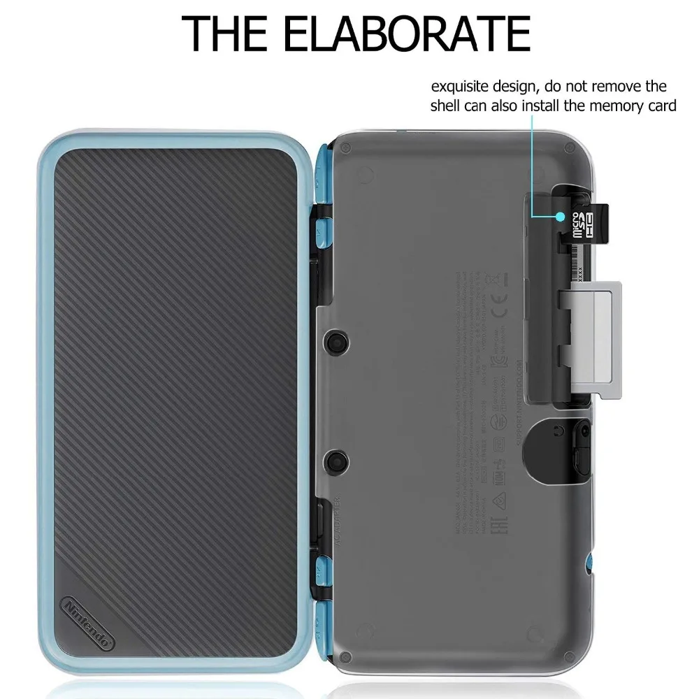 Чехол для Yoteen чехол New NAND 2DS XL кристально прозрачный пластиковый ультра тонкий