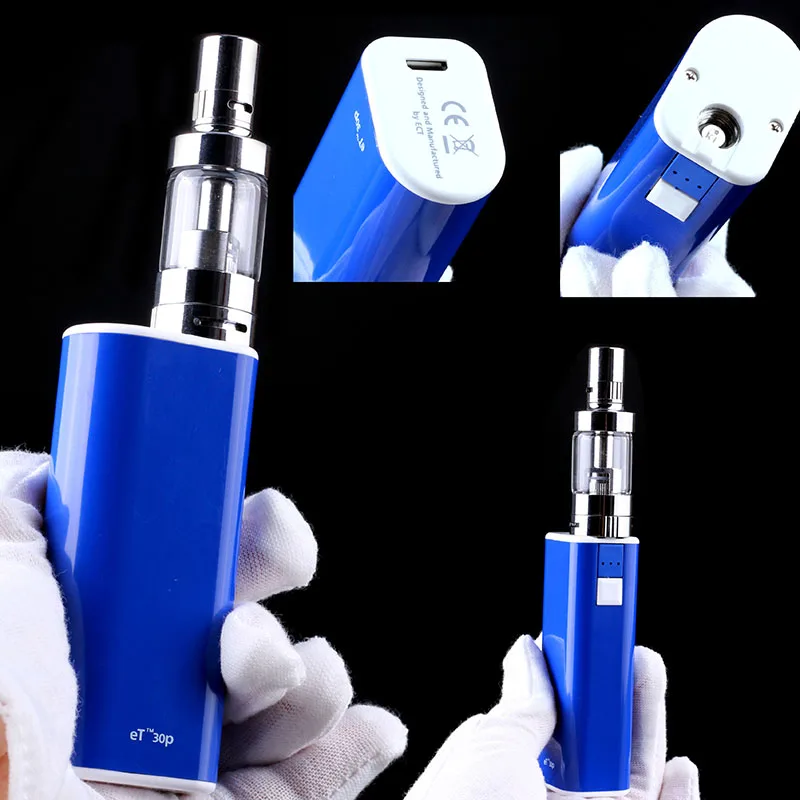 Оригинал ECT eT 30P коробка мод электронные сигареты 30W испаритель с контролем потока