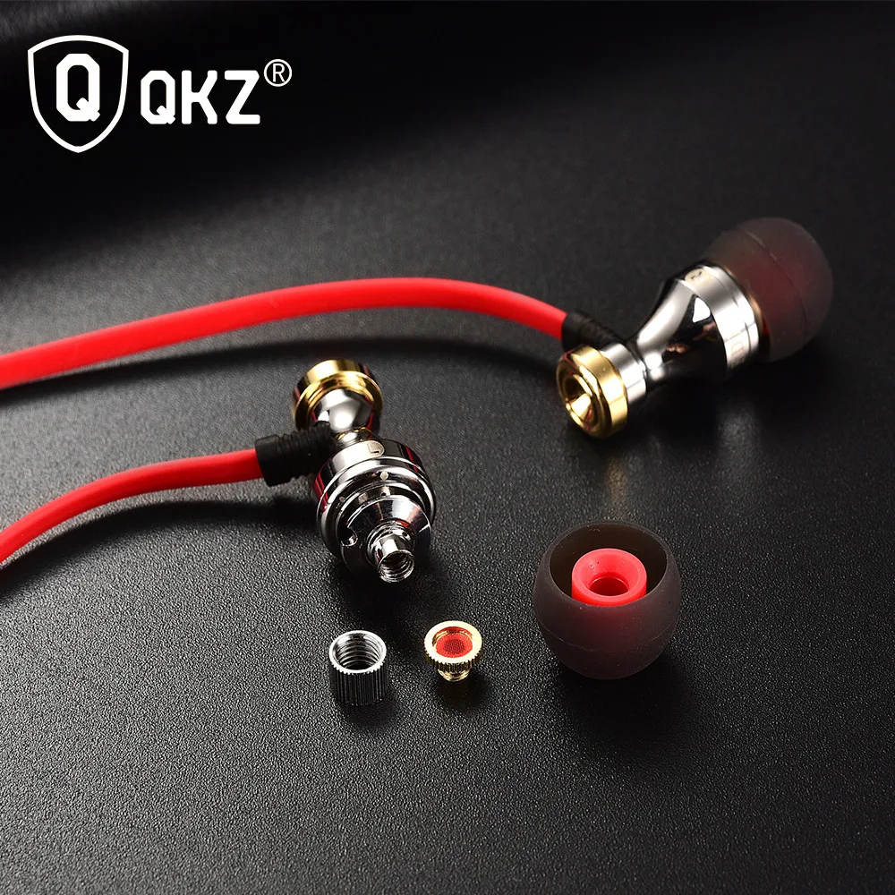 QKZ KD1 тяжелый бас MP3 в ухо лапша 1 2 м проводной сотовый телефон компьютерные