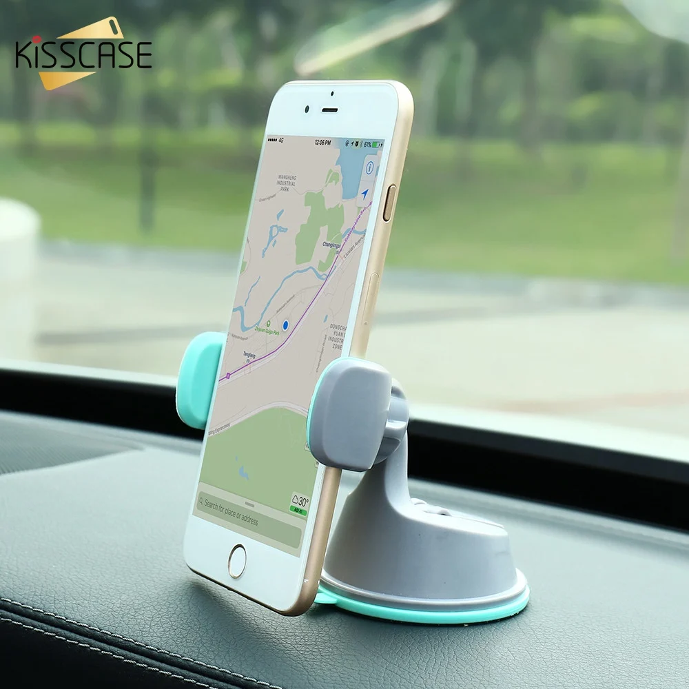 Kisscase pop Универсальный автомобильный держатель телефона для iphone Samsung гнездо 360
