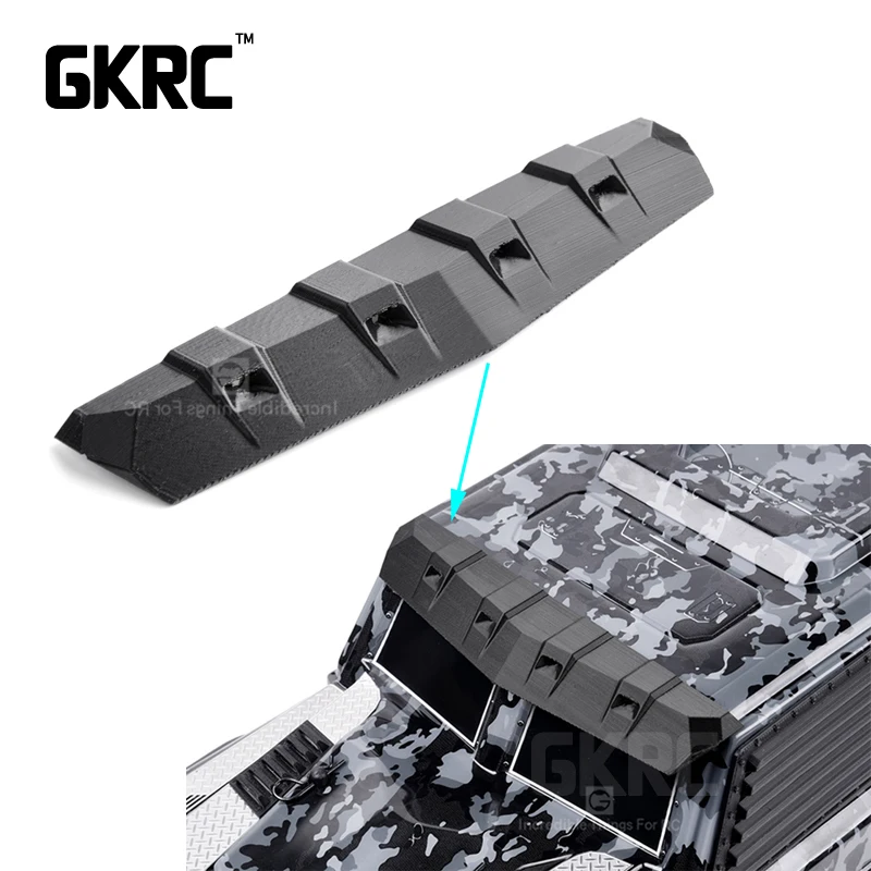 3D печать пла ПЕРЕДНЕЕ ЛОБОВОЕ СТЕКЛО Защитная крышка для 1/10 RC Гусеничный