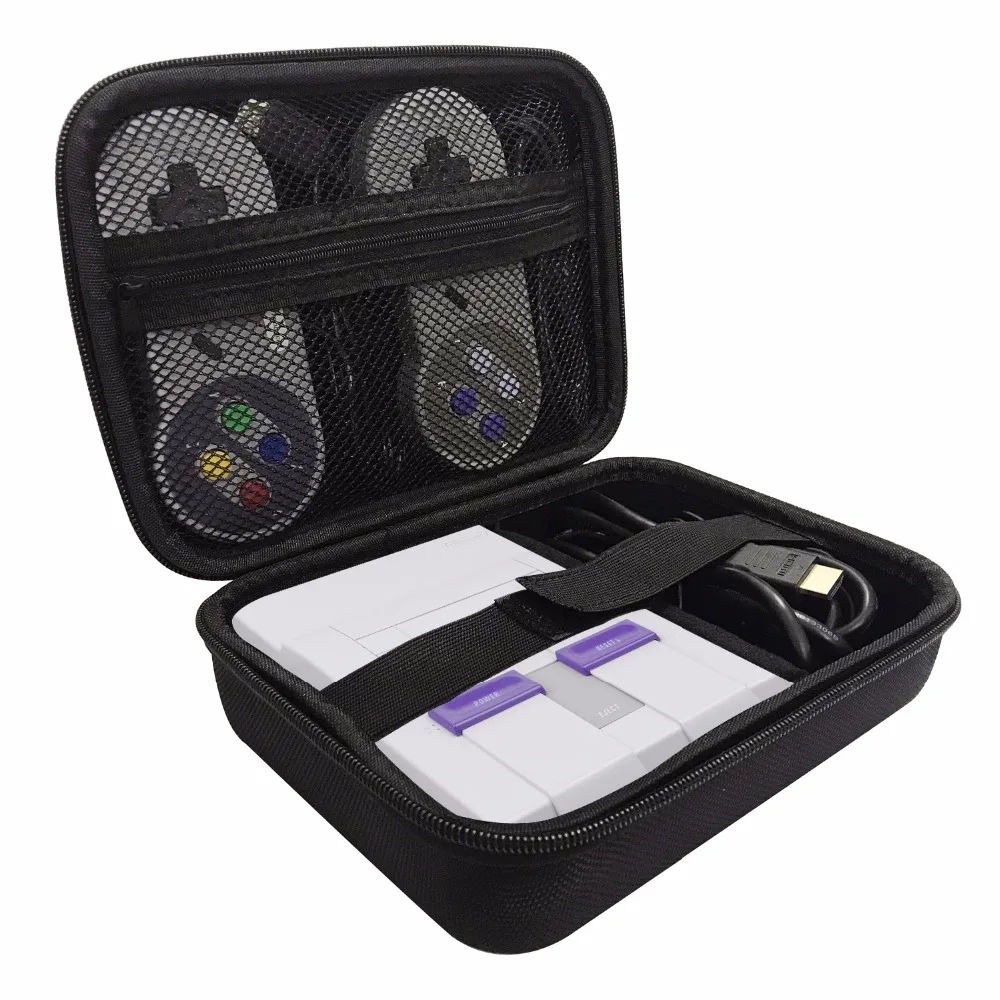 Жесткий Дорожный Чехол сумка для Nintendo SNES Super NES Classic Mini Console(2017) подходит 2