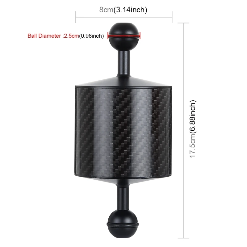 PULUZ Professional Five Технические характеристики двойные шарики из углеродного волокна