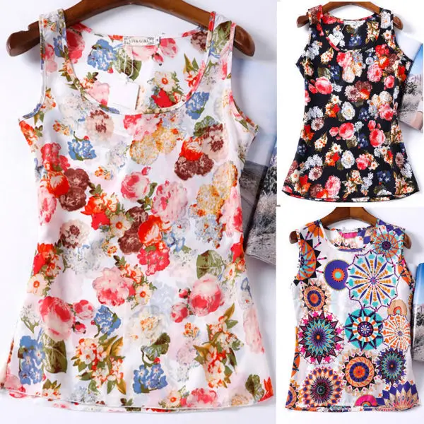 2020 модные блузки женские летняя дешевая Женская одежда с принтом китайские топы