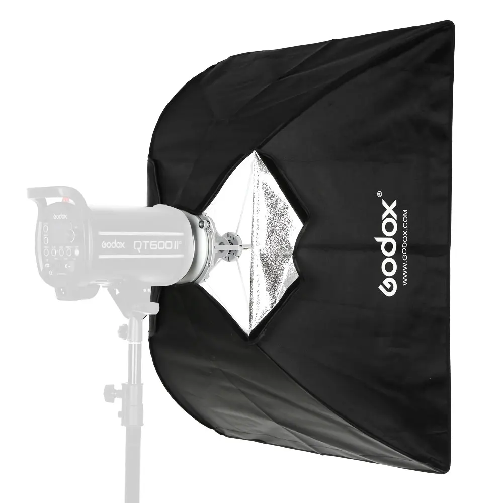 Портативный Прямоугольный Зонт Godox софтбокс 50x70 см 16 7*27 5 дюймов с креплением Bowens