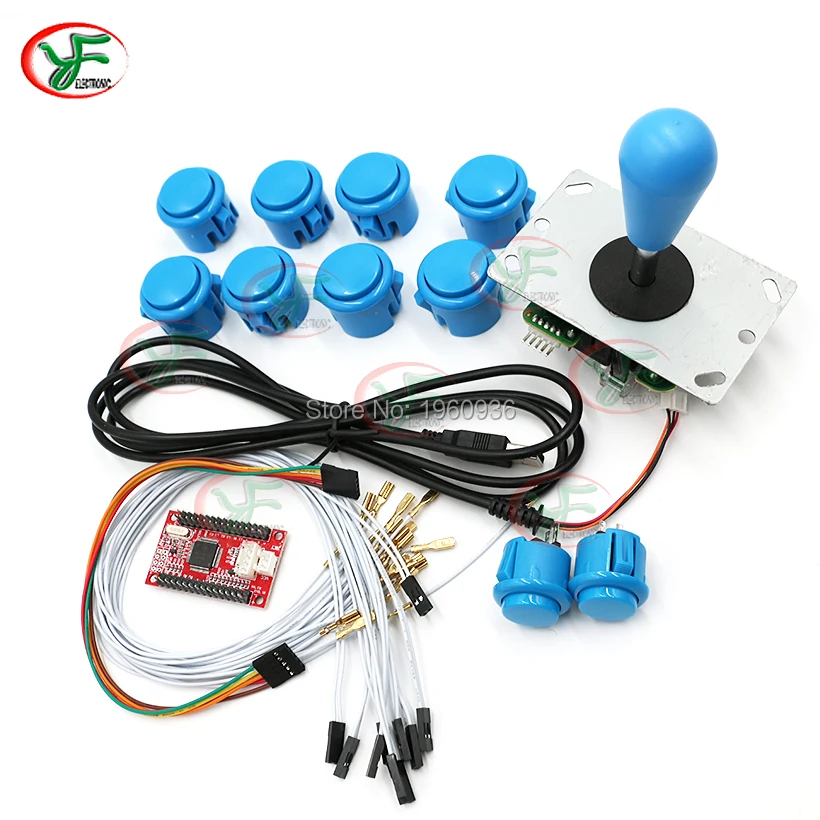 ПК/PS3 Android телефон USB джойстик контроллер + 5 контактный копия SANWA Джойстик 30 мм/24 мм