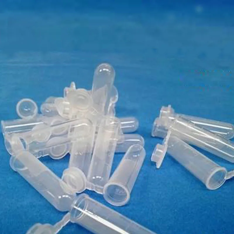 10 шт. пробирки 4 мл с крышкой центрифуга Калибровочная круглая Нижняя