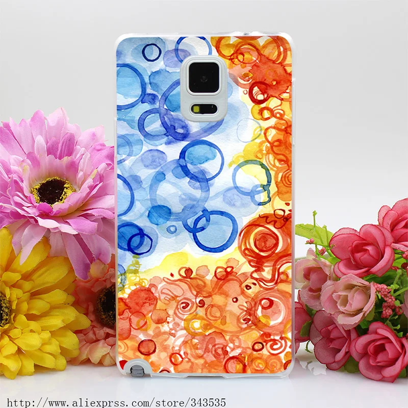 337OP Изолированные Цвет Атаксия Серии Футляр Чехол для Galaxy A3 A5 A7 A8 J5 J7 Примечание 2 3